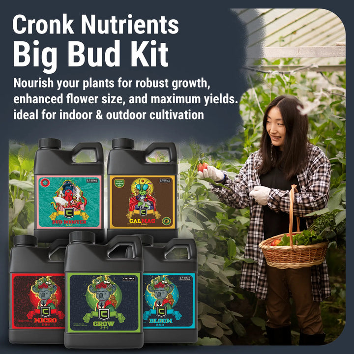 Big Bud Kit: Complete Plant Nutrient Solution Cronk Nutrients